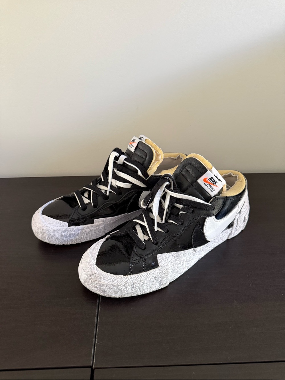 Nike blazer low x Sacajawea ‘black patent leather’
